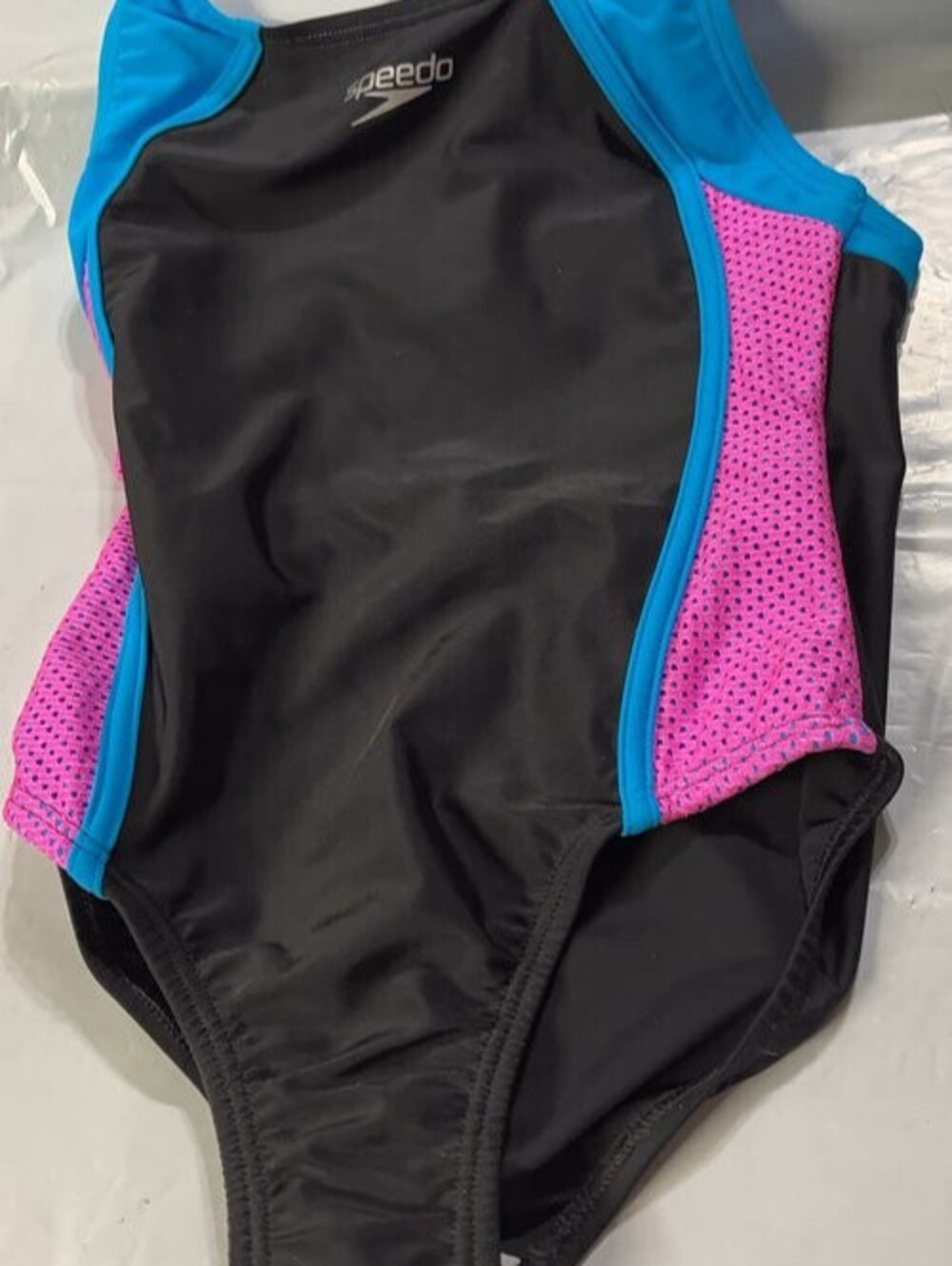 Speedo Childs One-Piece Swimsuit Size 7